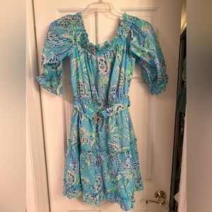 NWT Lilly Pulitzer Louisa Off the Shoulder Dress XL